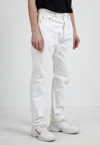 VINTAGE WHITE LEVI'S DENIM JEANS