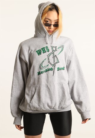 VINTAGE CHAMPION PRINTED HOODIE