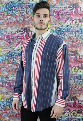 VINTAGE 90S RALPH LAUREN SHIRT. UNISEX