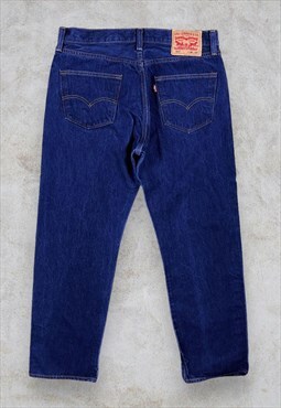 Vintage Levi's 501 Jeans Blue Straight Leg W34 L30