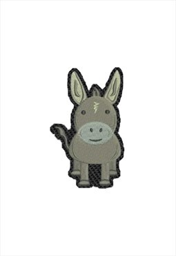Embroidered Cute Donkey iron on patch / sew on patches