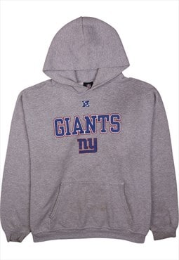 Vintage 90's NFL Hoodie Giants Pullover Grey XXLarge