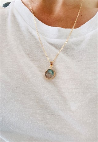 TURQUOISE STONE PENDANT