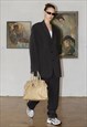 VINTAGE 90'S GRAPHITE SUIT CO-ORDINATES