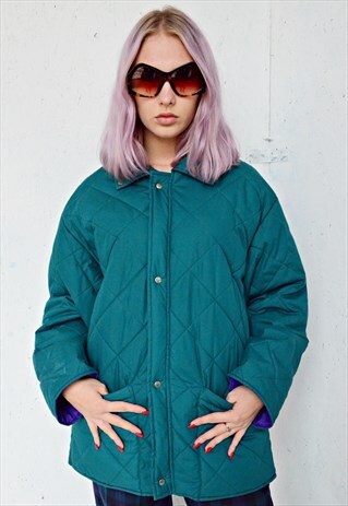 VINTAGE FILA MAGIC LINE GREEN JACKET