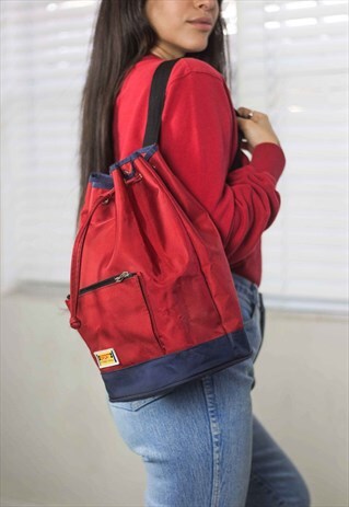 VINTAGE RED BAG 90S X 13