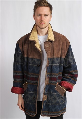 VINTAGE AZTEC FESTIVAL JACKET