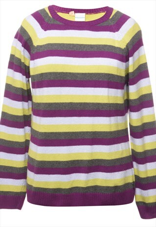 VINTAGE STRIPED COLUMBIA JUMPER - XL