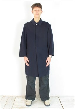 Vintage Spirit-W Mens L Wool Long Jacket Coat UK 42S US Top