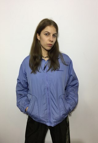 VINTAGE 90' OLDSCHOOL BLUE SPORT REEBOK UNISEX JACKET