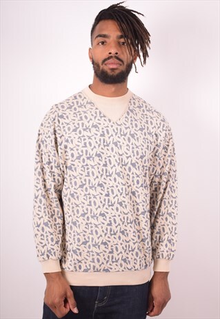 MISSONI SPORT MENS VINTAGE SWEATSHIRT JUMPER MEDIUM 90S