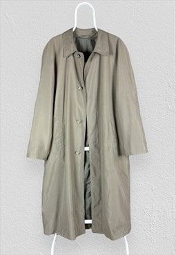 Vintage St Michael Beige Trench Coat Mac Mens Medium