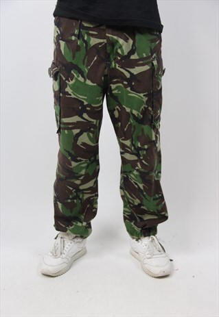 VINTAGE CAMO ARMY TROUSERS