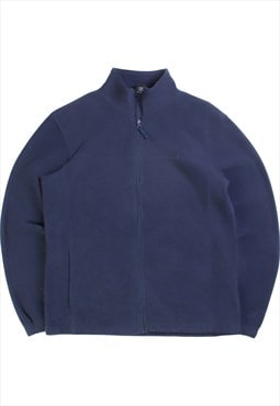 Vintage 90's Starter Fleece Jumper Full Zip Up Navy