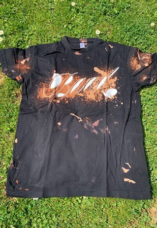 BAAD T-SHIRT TIE&DYE BLACK SOCLASSIC (WHITE)