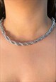 Miari Statement Necklace - Silver