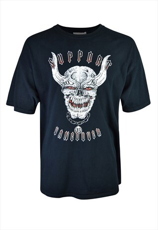 90S BLACK HELL'S ANGELS T-SHIRT