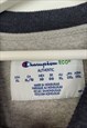 VINTAGE CHAMPION SWEATSHIRT BASIC IN BLUE XL