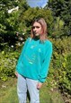 VINTAGE GOLF COTTAGECORE EMBROIDERED SWEATSHIRT