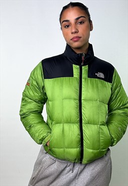 Green 90s The North Face 800 Summit Series Puffer Jacket 