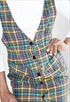 VINTAGE PLAID DRESS