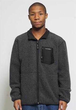 VINTAGE TOMMY HILFIGER FLEECE GREY
