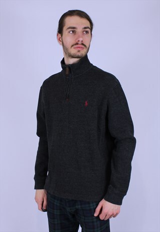 POLO RALPH LAUREN JUMPER 1/4 ZIP RARE