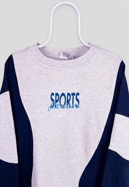 Vintage Reworked Nike Sweatshirt Sports Fitness Company L