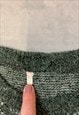 VINTAGE KNITTED JUMPER ABSTRACT PATTERNED KNIT SWEATER