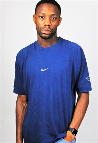 RETRO / 90'S / NIKE / BLUE FESTIVAL T-SHIRT