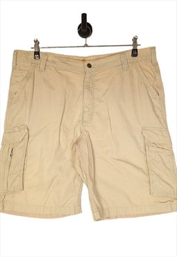 Carhartt Cargo Shorts Size W40 In Beige Men's Relaxed Fit 