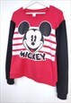 VINTAGE DISNEY SWEATSHIRT MICKEY IN RED M