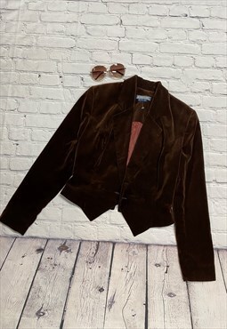 Dark Brown Soft Jacket Size 10