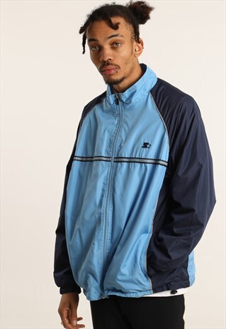 VINTAGE STARTER EMBROIDERED FESTIVAL JACKET