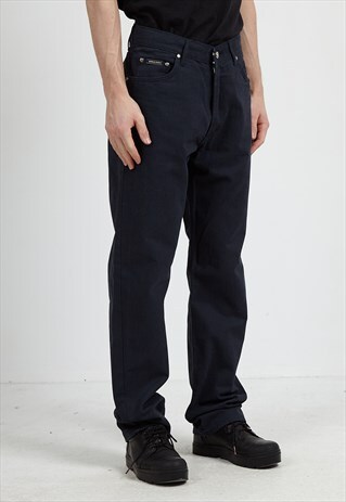 VINTAGE NAVY HUGO BOSS TROUSERS BOTTOMS
