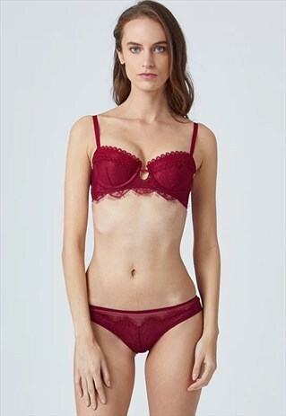 LACE LINGERIE BRA SET