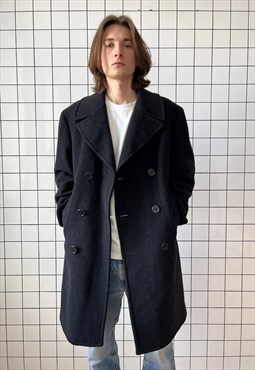 Vintage POLO RALPH LAUREN Double Breasted Over Coat Jacket