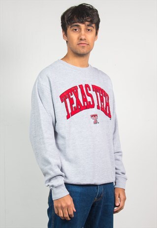 90'S SWEATSHIRT USA TEXAS TECH UNIVERSITY