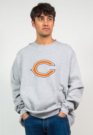VINTAGE REEBOK SWEATSHIRT CHICAGO BEARS NFL