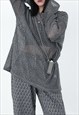 WOMEN'S GRID SHIRT AUTUMN LONG-SLEEVED T-SHIRT S VOL.2