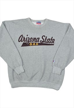 Vintage Champion Arizona State Dad Varsity Sweatshirt Grey M