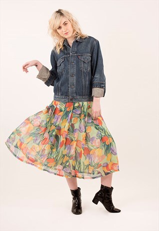 FLOWERLY SKIRT
