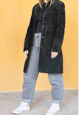 Vintage  Leather Jacket Bershka  in Black L