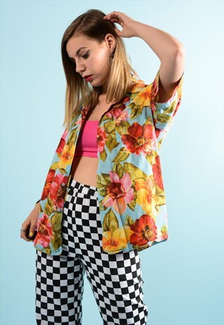 VINTAGE FESTIVAL FLORAL SHIRT