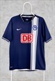 Nike Hertha BSC Berlin Football Shirt 2007-2008 Home Medium