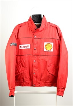 Vintage Shell The Service Wear Jacket Red