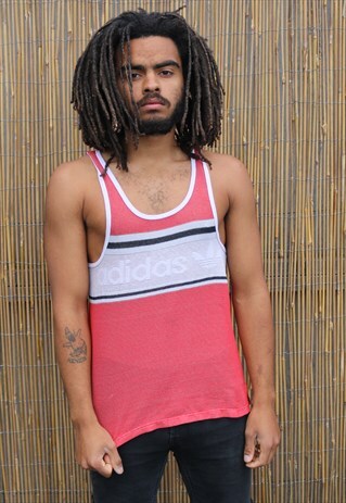 VINTAGE ADIDAS ORIGINALS STRING VEST