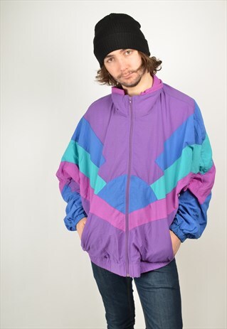 VINTAGE 80'S SHELL JACKET FESTIVAL