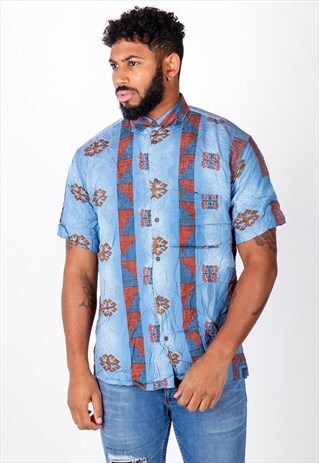 VINTAGE PATTERNED SHIRT S1055