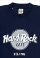 HARD ROCK CAFE BEIJING BLUE VINTAGE T-SHIRT S/M